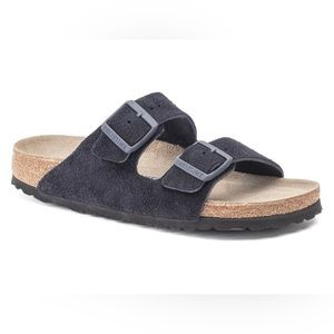 Birkenstock Arizona Soft Footbed - Midnight. Size 38 (US 7) Narrow fit